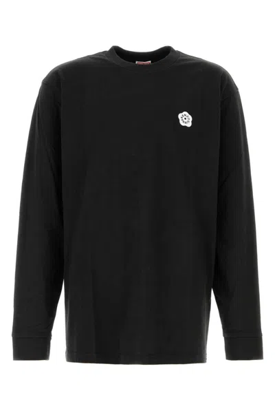 KENZO BLACK BOKE FLOWER T-SHIRT