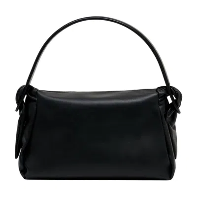 Kenzo Black Calfskin Shoulder Bag  Black