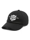 Kenzo Baseball Hat With Logo In Black