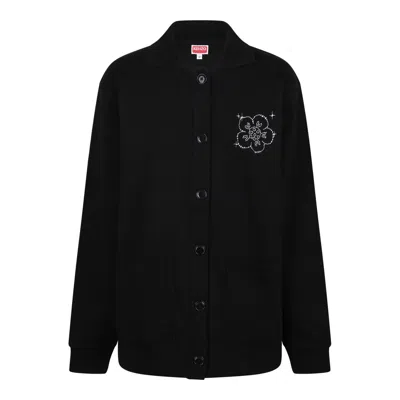 Kenzo Black Cotton Sweater