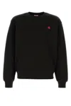 Kenzo Boke Flower Embroidered Cotton Sweatshirt Clothing