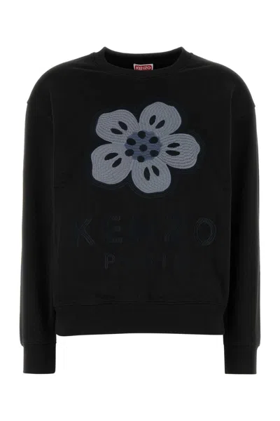 Kenzo Black Cotton Sweatshirt