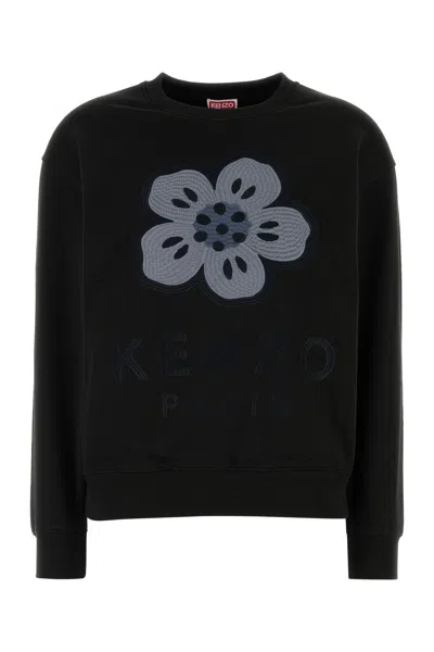 Kenzo Black Cotton Sweatshirt
