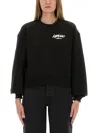 Kenzo Black Cotton Sweatshirts In Black