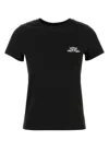 Kenzo Happy Tiger Print T-shirt In Black
