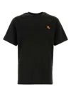 Kenzo Black Cotton T-shirt In Black