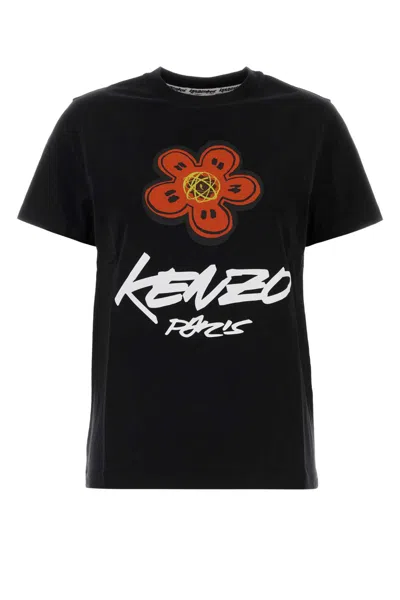 Kenzo Black Cotton T-shirt