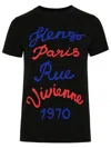Kenzo Slogan-print Cotton T-shirt