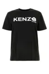 Kenzo Women Gots Boke Flower 2.0 T-shirt In Noir