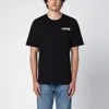 Kenzo Black Cotton T-shirt With Logo In Black