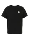 Kenzo Black Cotton T-shirts In Black
