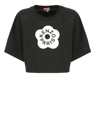 Kenzo Black Cotton Tshirt