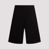 Kenzo Varsity Cotton Track Shorts In Black