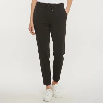 Pre-owned Kenzo Black Crepe Tailored Trousers M
