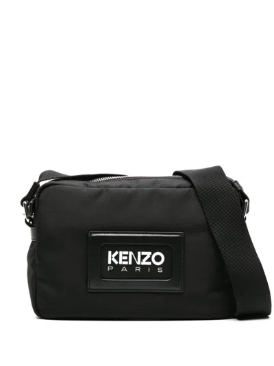 Kenzo Black Crossbody Handbag For Men