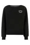Kenzo Black Embroidered Logo Sweatshirt In Black