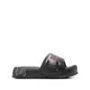 Kenzo Black Flip-flops & Slides Women In Black