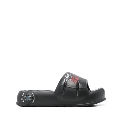 Kenzo Black Flip-flops & Slides Women