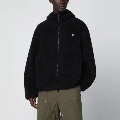 Kenzo Black Hooded Fleece