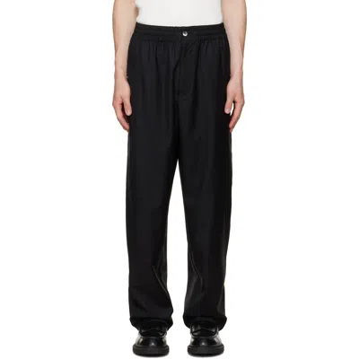 Kenzo Black  Paris Cargo Jog Trousers