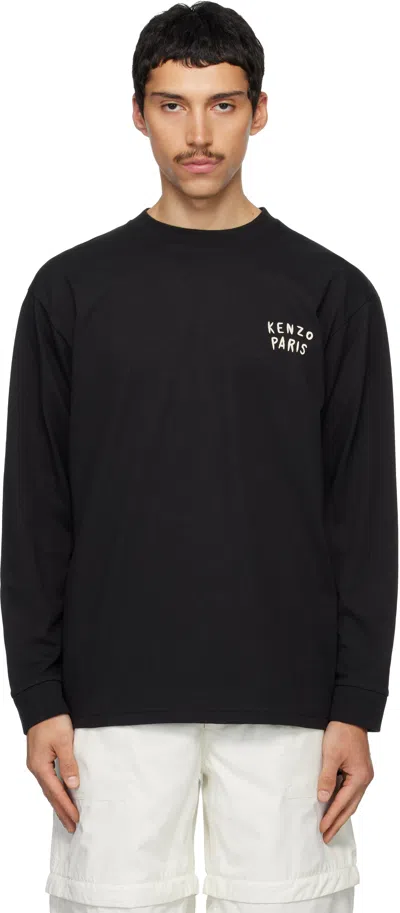 Kenzo Black Cotton T-shirt