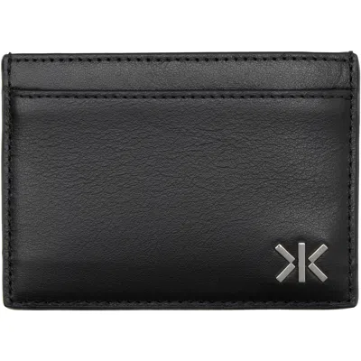 Kenzo Logo-plaque Leather Card Holder In White