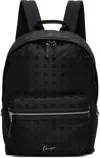 Kenzo Mura Monogram Backpack In Black