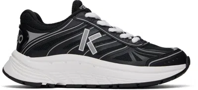 KENZO BLACK KENZO PARIS 'KENZO-PACE' SNEAKERS
