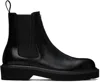 KENZO BLACK KENZO PARIS 'KENZO UKIO' CHELSEA BOOTS