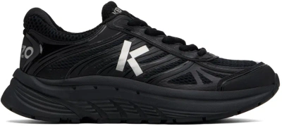 Kenzo Tech Runner Lace-up Trainers In Black