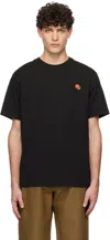 Kenzo T-shirt With "pop" Embroidery In Black
