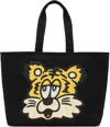 Kenzo Large Pattern Shoulder Bag In Black