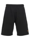 Kenzo Bermuda Shorts With Pop Logo In Black