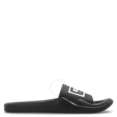 Kenzo Black Logo Pvc Pool Mules