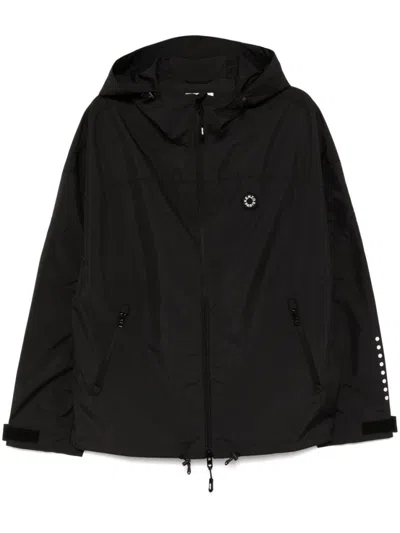 KENZO BLACK LOGO WINDBREAKER JACKET