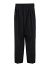 Kenzo Black Pants With Pences In Black