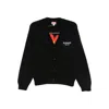 Kenzo Boke Flower Logo-embroidered Button Cardigan