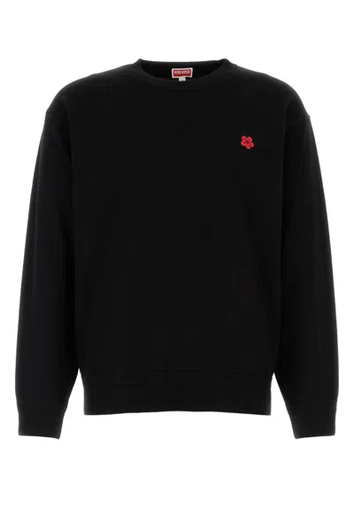 KENZO BLACK WOOL SWEATER