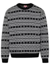 KENZO KENZO BLACK WOOL SWEATER