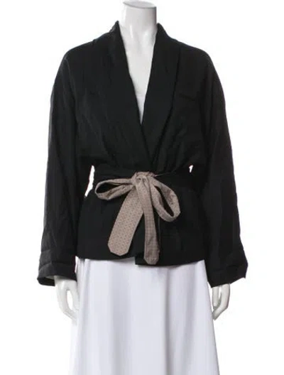 Pre-owned Kenzo Blazer In Black