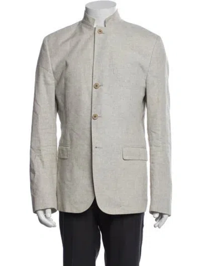 Pre-owned Kenzo Blazer In Neutrals