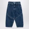 Kenzo Blue Denim Jeans In Blue