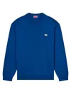 Kenzo Pop Sweater In Merino Wool In Blue