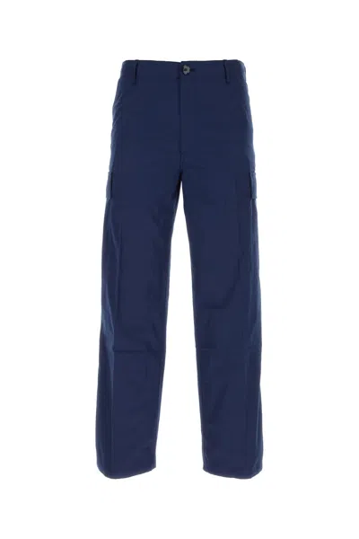 KENZO BLUE COTTON CARGO PANT