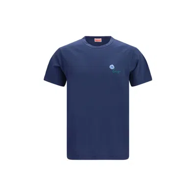 KENZO BLUE COTTON T-SHIRT