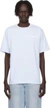 Kenzo Blue  Paris ' City' T-shirt In White