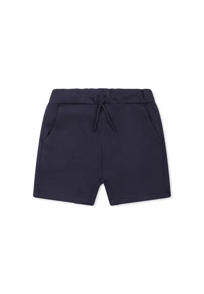 Kenzo Blue Shorts For Baby Boy With Logo