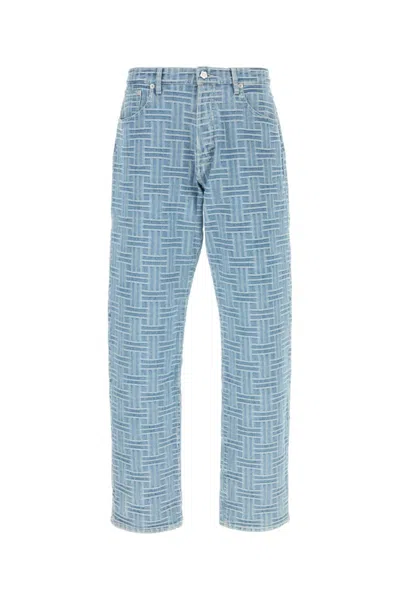 KENZO BLUE WEAVE BOTTAN JEANS