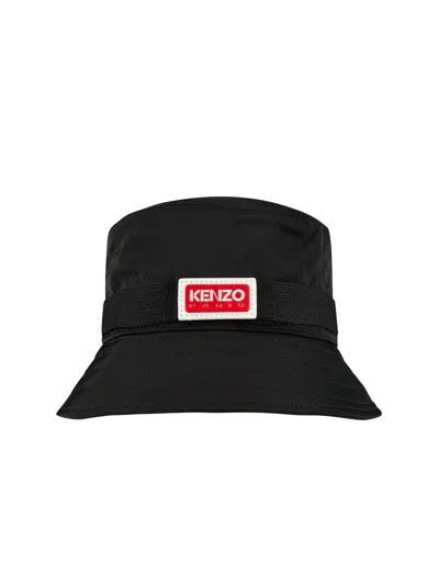 KENZO KENZO BOB JUNGLE LOGO BUCKET HAT
