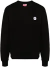 Kenzo Boke 2.0 Cotton Sweatshirt In Black